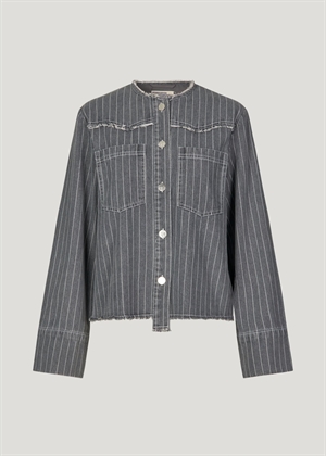 Bo jakke Grey Pinstripe Denim Baum Und Pferdgarten 